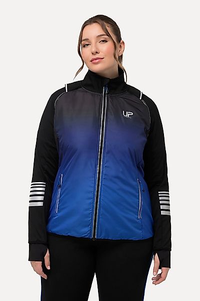 Ulla Popken Sweatjacke 2-in-1-Funktionsjacke Ärmel abnehmbar günstig online kaufen
