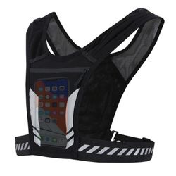 Sport-Knight® Funktionsweste Reflektierende Laufweste mit Handyfach, günstig online kaufen