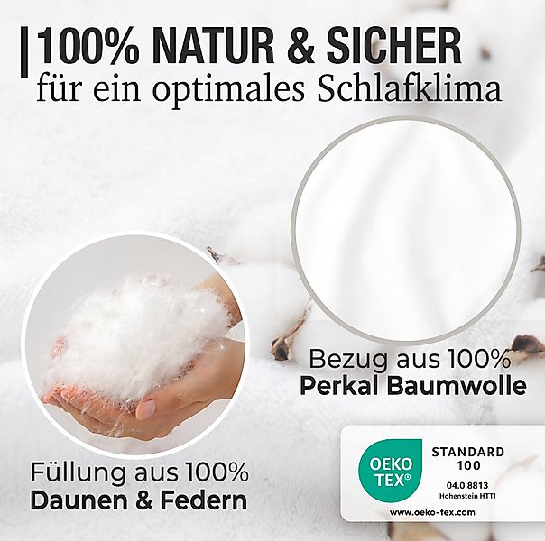 KNERST Federbettdecke Bettdecke mit weichen 10% günstig online kaufen