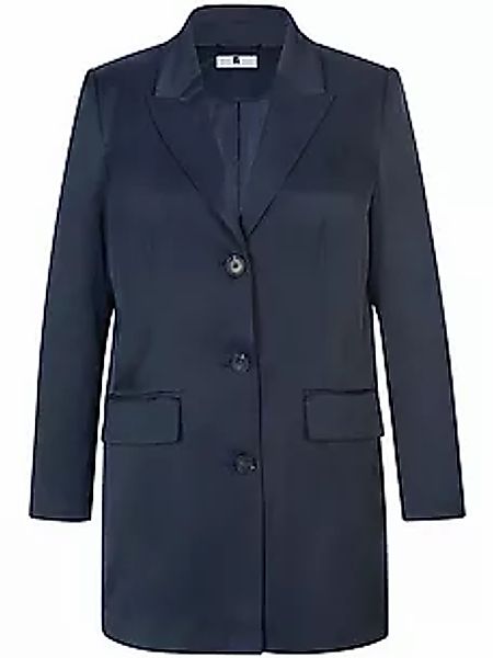 Long-Blazer Anna Aura blau günstig online kaufen