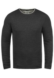 Blend Rundhalspullover BHOdin Strickpullover mit aufgerollten günstig online kaufen