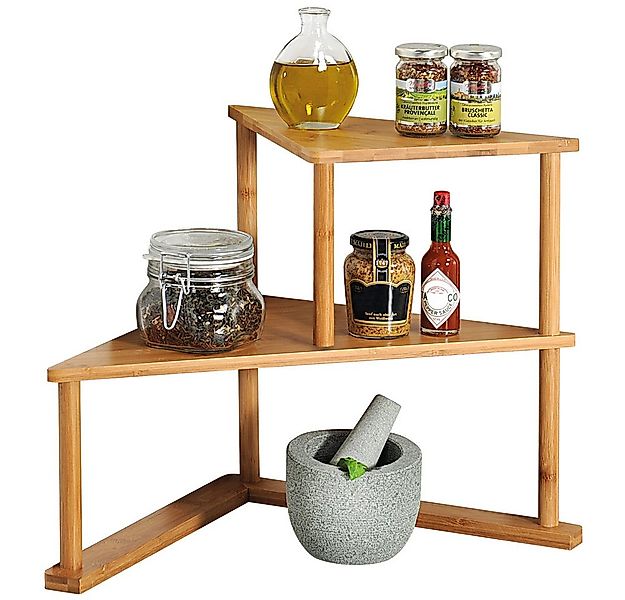 KESPER® Eckregal Küchen-Eck-Regal, Bambus, FSC, 1-tlg. günstig online kaufen