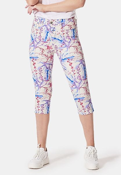 STOOKER WOMEN 7/8-Hose "Print Capri Skinny Fit Jeans" Skinny Fit Capri Pant günstig online kaufen