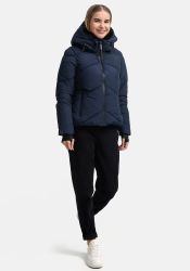 Marikoo Winterjacke "Simaraa" mit abnehmbarem Kunstfellkragen günstig online kaufen