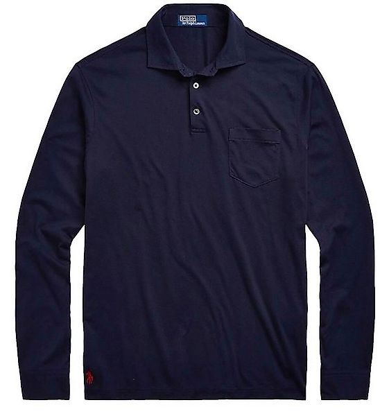 Polo Ralph Lauren Langarm-Poloshirt Pima Cotton Hemd Slim Cut Polo Hemd Per günstig online kaufen