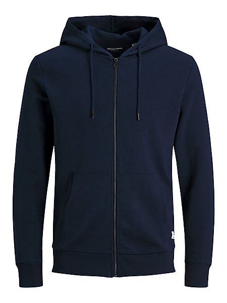 Jack & Jones Herren Hoodie Kapuzenpullover JJEBASIC ZIP - Regular Fit Pluss günstig online kaufen