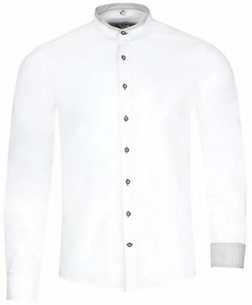 MarJo Trachtenhemd Trachtenhemd - GEORG - weiß/bordeaux, weiß/blau günstig online kaufen