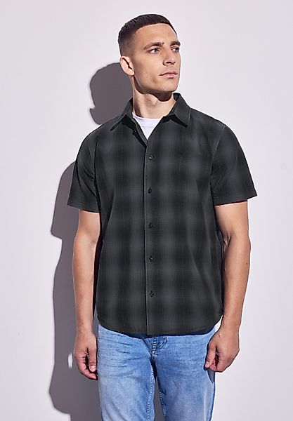STREET ONE MEN Kurzarmhemd aus reiner günstig online kaufen