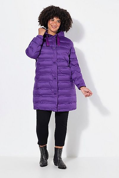 Angel of Style Steppjacke Steppmantel Straight Fit Kapuze Neon-Bänder günstig online kaufen