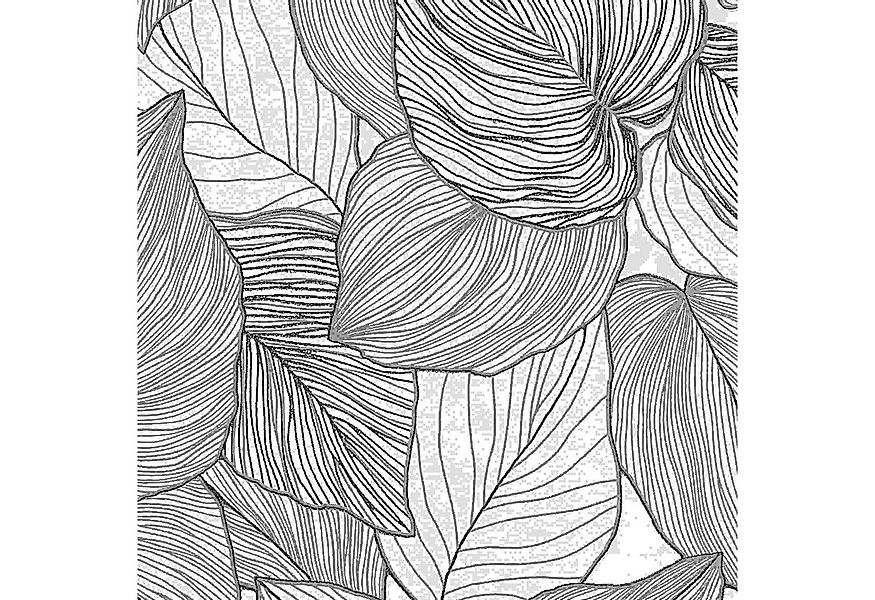 Erismann Strukturtapete 10381-10 Vlies Blumen Floral 0.53 x 10.05 m Collage günstig online kaufen