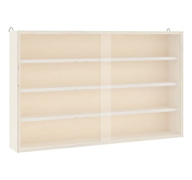 vidaXL Regal Sammlervitrine aus Holz mit Türen 60 x 8,5 x 37 cm, 1-tlg. günstig online kaufen
