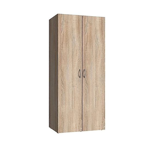 Lomadox Mehrzweckschrank MIAMI-43 Eiche, 5 Einlegeböden, ca. 70/185/40 cm günstig online kaufen