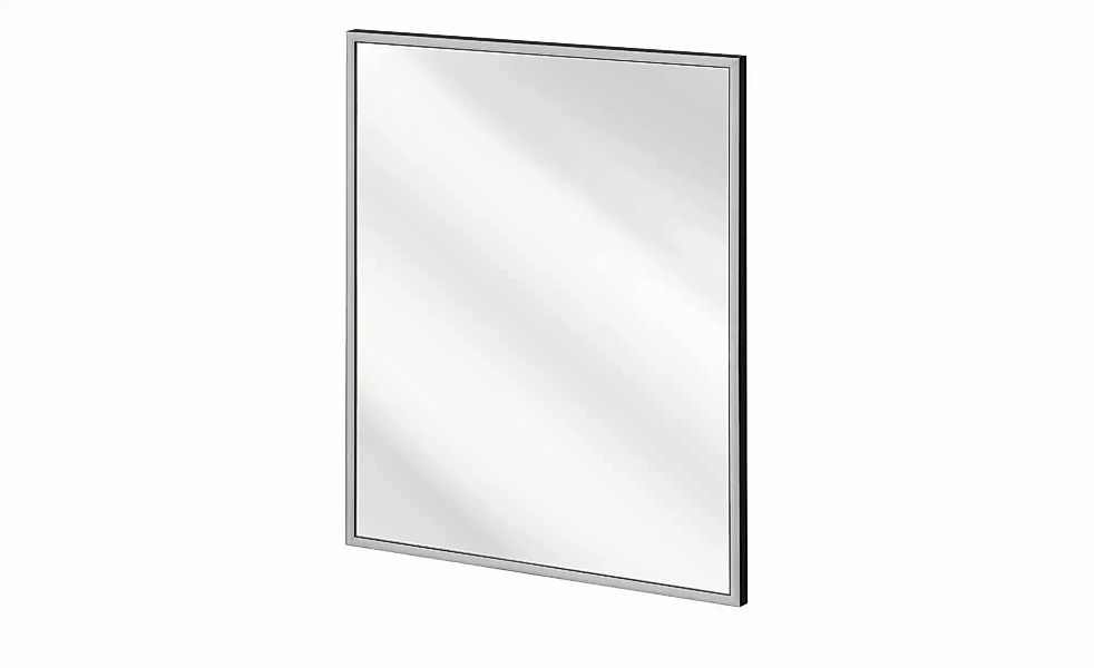 Spiegel  Springesee ¦ silber ¦ Aluminium,Glas ¦ Maße (cm): B: 80 H: 65 T: 2 günstig online kaufen