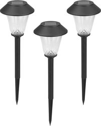 LUXFORM Gartenleuchte "Solar-Gartenlampe - St. Tropez - 3 Stück - 5 Lumen" günstig online kaufen