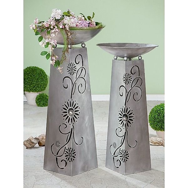 GILDE Blumenständer Metall Schalenständer, Blütenranke günstig online kaufen