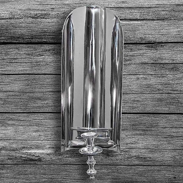 Antikas Wanddekoobjekt Kerzenhalter, Aluminium, Wand, Wandblende günstig online kaufen