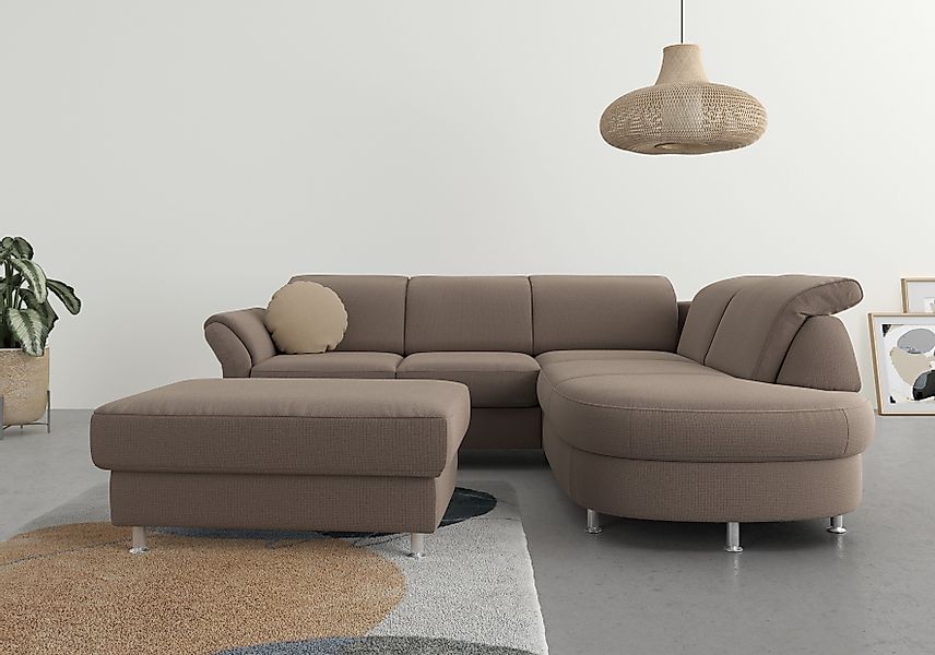 sit&more Ecksofa Apulia L-Form, wahlweise Bettfunktion, günstig online kaufen