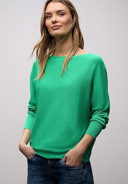 STREET ONE Strickpullover mit Rundhals günstig online kaufen