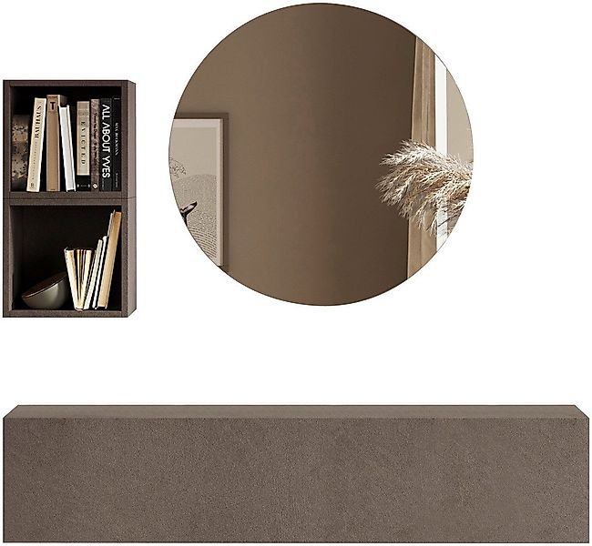 INOSIGN Garderoben-Set Infinity, 3tlg. Breite 138 cm, Höhe variabel, modern günstig online kaufen