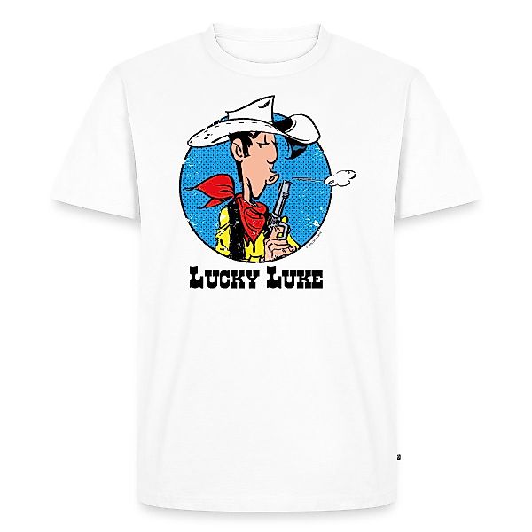 Spreadshirt T-Shirt Lucky Luke mit Pistole günstig online kaufen