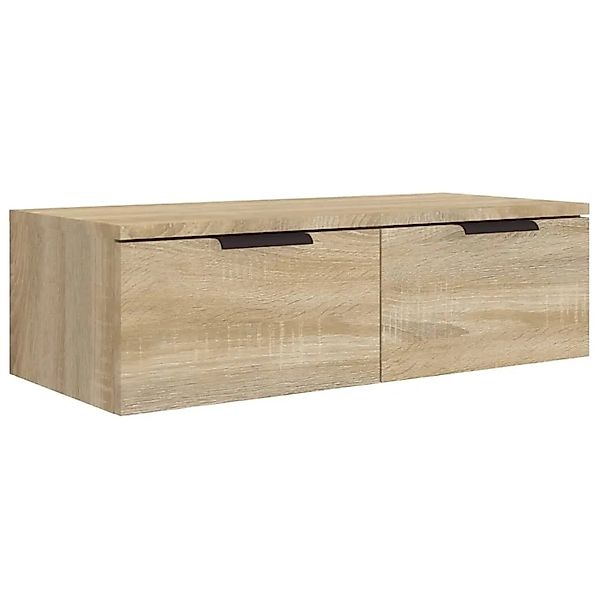 vidaXL Wandschrank Sonoma-Eiche 68x30x20 cm Holzwerkstoff 811397 günstig online kaufen