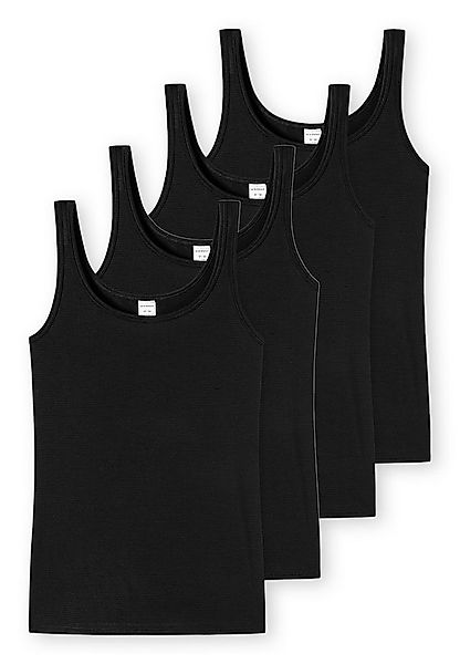 Schiesser Unterhemd 4er Pack Modal Essentials (Spar-Set, 4-St) Unterhemd / günstig online kaufen