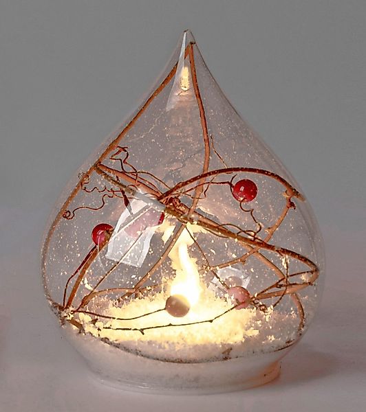 formano LED Dekolicht Dekokugel Weihnachten Tropfenform günstig online kaufen