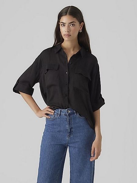 Vero Moda Kurzarmbluse VMFABIANA 3/4 SHIRT VMA NOOS günstig online kaufen