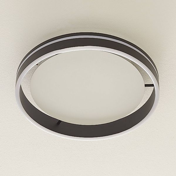 Paul Neuhaus Q-VITO LED-Deckenlampe 40cm anthrazit günstig online kaufen
