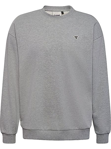hummel Sweatshirt Pullover mit Logo und gerippten Bündchen (1-tlg) hmlLOOSE günstig online kaufen