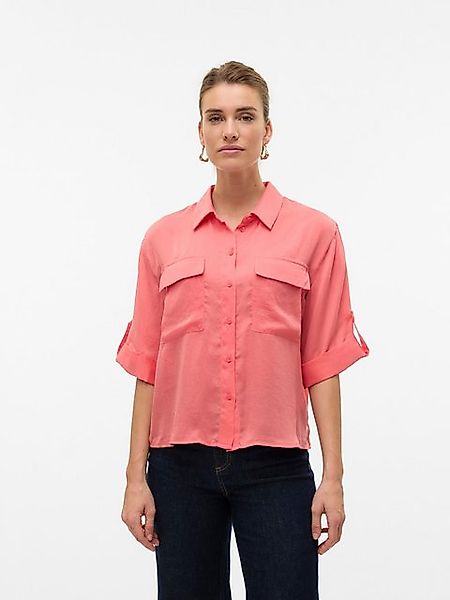 Vero Moda Kurzarmbluse VMFABIANA 3/4 SHIRT VMA NOOS günstig online kaufen