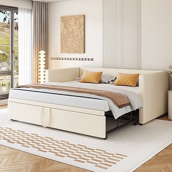 OKWISH Schlafsofa Doppelbett Daybett Tagesbett Polsterbett, günstig online kaufen