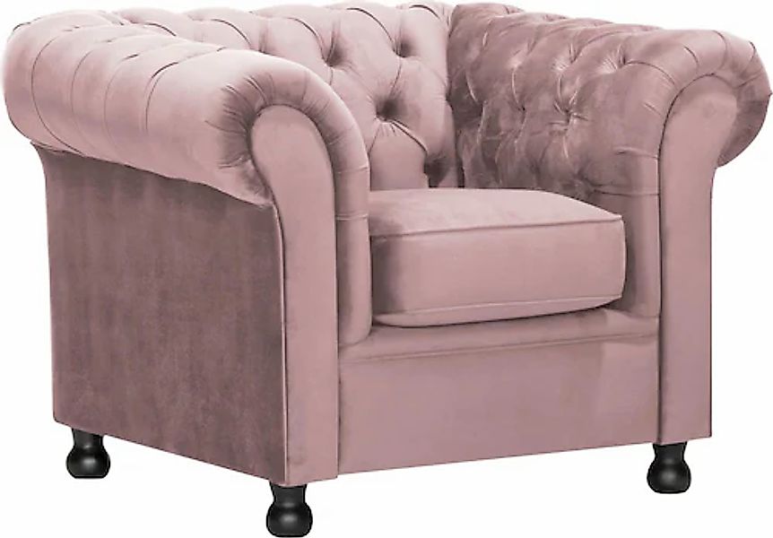 Home affaire Sessel "Chesterfield Home" mit edler Knopfheftung und typische günstig online kaufen