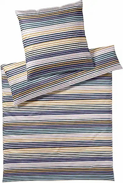 Elegante Bettwäsche »Rio« 2 Stk. tlg. angenehmes Hautgefühl günstig online kaufen