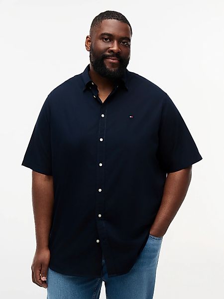 Tommy Hilfiger Big & Tall Kurzarmhemd "BT-FLEX POPLIN SOLID" Große Größen günstig online kaufen