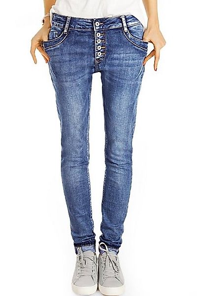 be styled Slim-fit-Jeans Medium waist slim fit Jeans mit Knopfleiste stretc günstig online kaufen
