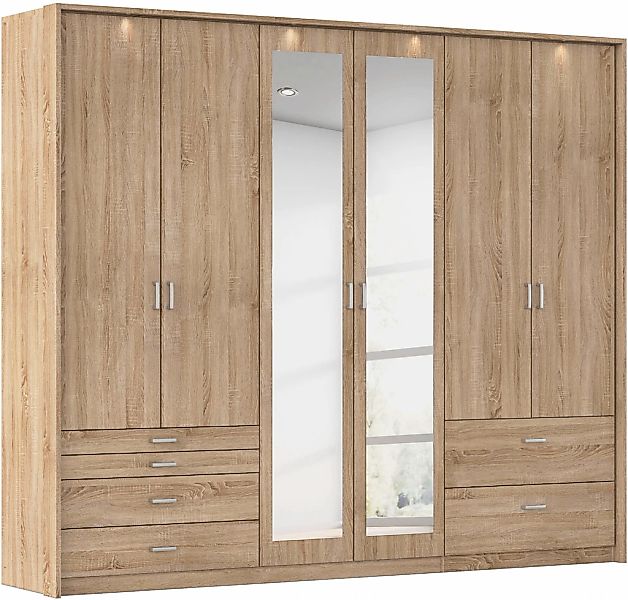 rauch Drehtürenschrank "Kleiderschrank Schrank Garderobe Wäscheschrank WILD günstig online kaufen