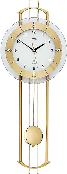 AMS Wanduhr Pendeluhr klassisch 68 cm günstig online kaufen