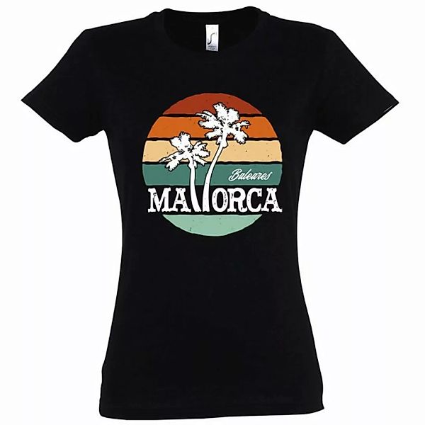 Youth Designz T-Shirt Mallorca Damen Shirt mit trendigem Frontprint günstig online kaufen