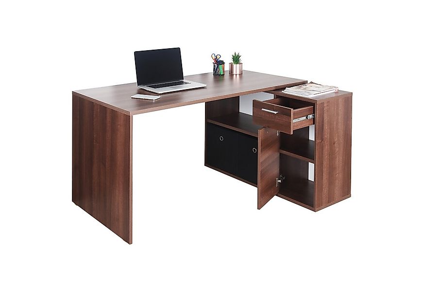 RICOO Eckschreibtisch WM083-OW (1-St), Schreibtisch Bürotisch Ecke für Kind günstig online kaufen