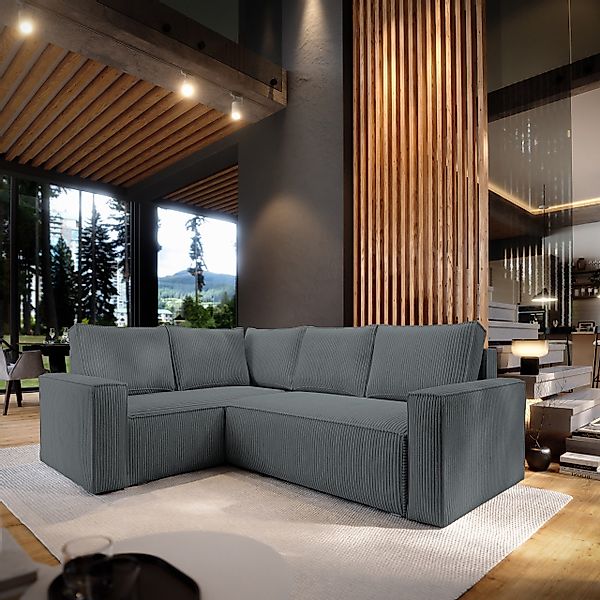 Masseno Ecksofa ESTANO mit Schlaffunktion L-Form, günstig online kaufen