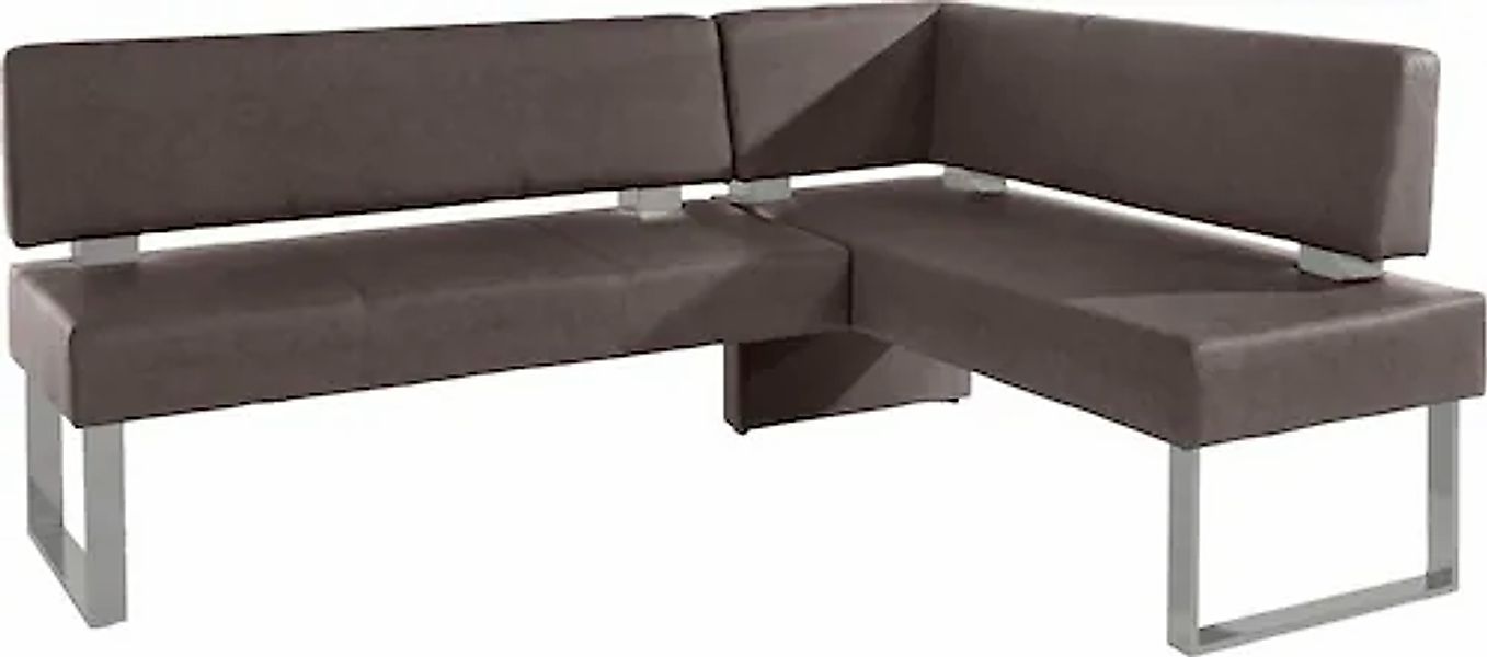 Home affaire Eckbank "Rab" in 2 Breiten (180 oder 200 cm), Bezug in verschi günstig online kaufen