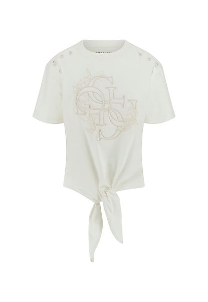 Guess T-Shirt T-Shirt EYELET Kurzarmshirt (1-tlg., günstig online kaufen