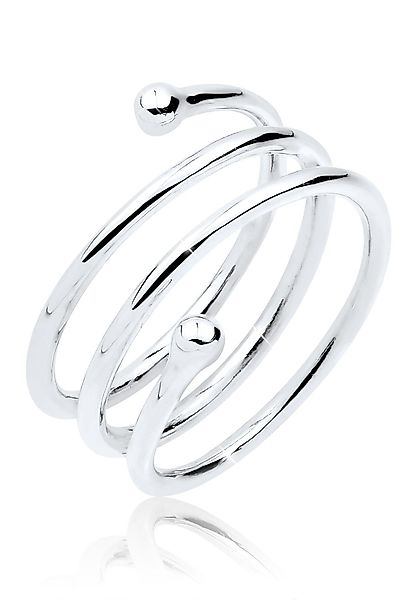 Elli Fingerring Spirale Wickelring 925 Silber, günstig online kaufen