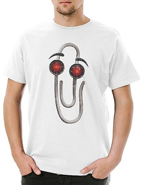 Urban Backwoods Print-Shirt Urban Backwoods Clippynator Herren T-Shirt Weiß günstig online kaufen