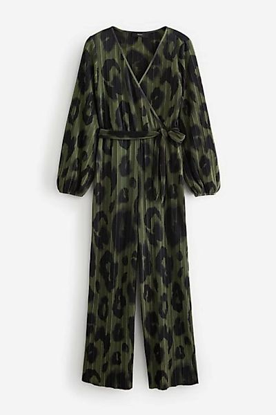 Next Jumpsuit Plissierter Langarm-Jumpsuit – Kurzgröße (1-tlg) günstig online kaufen