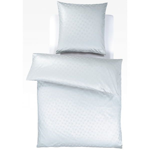 JOOP! Bettwäsche Cornflower 4020 - Farbe: silber - 19 - 80x80 cm - 155x220 günstig online kaufen