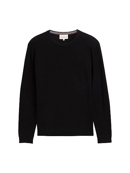 TOM TAILOR Rundhalspullover Basic Herrenpullover Superweicher günstig online kaufen