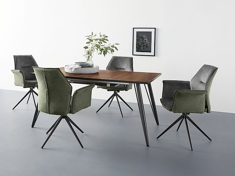 HELA Esszimmersessel "SUSANNE" Set, Esszimmerstuhl, Drehstuhl, 1 oder 4 Stü günstig online kaufen