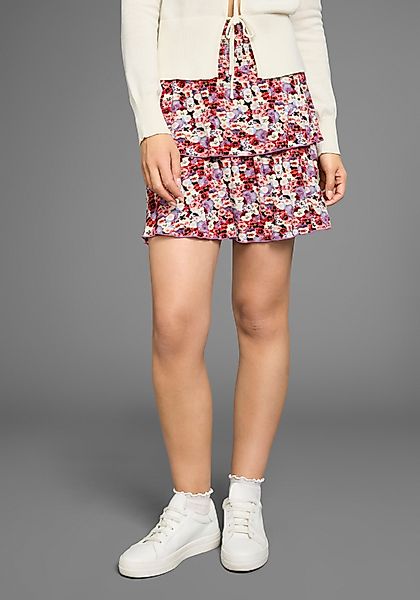 Laura Scott Jerseyrock in Stufenform mit günstig online kaufen